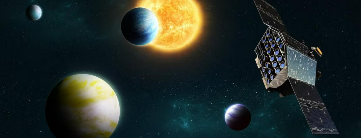 Artist rendering of the PLATO mission: European Space Agency