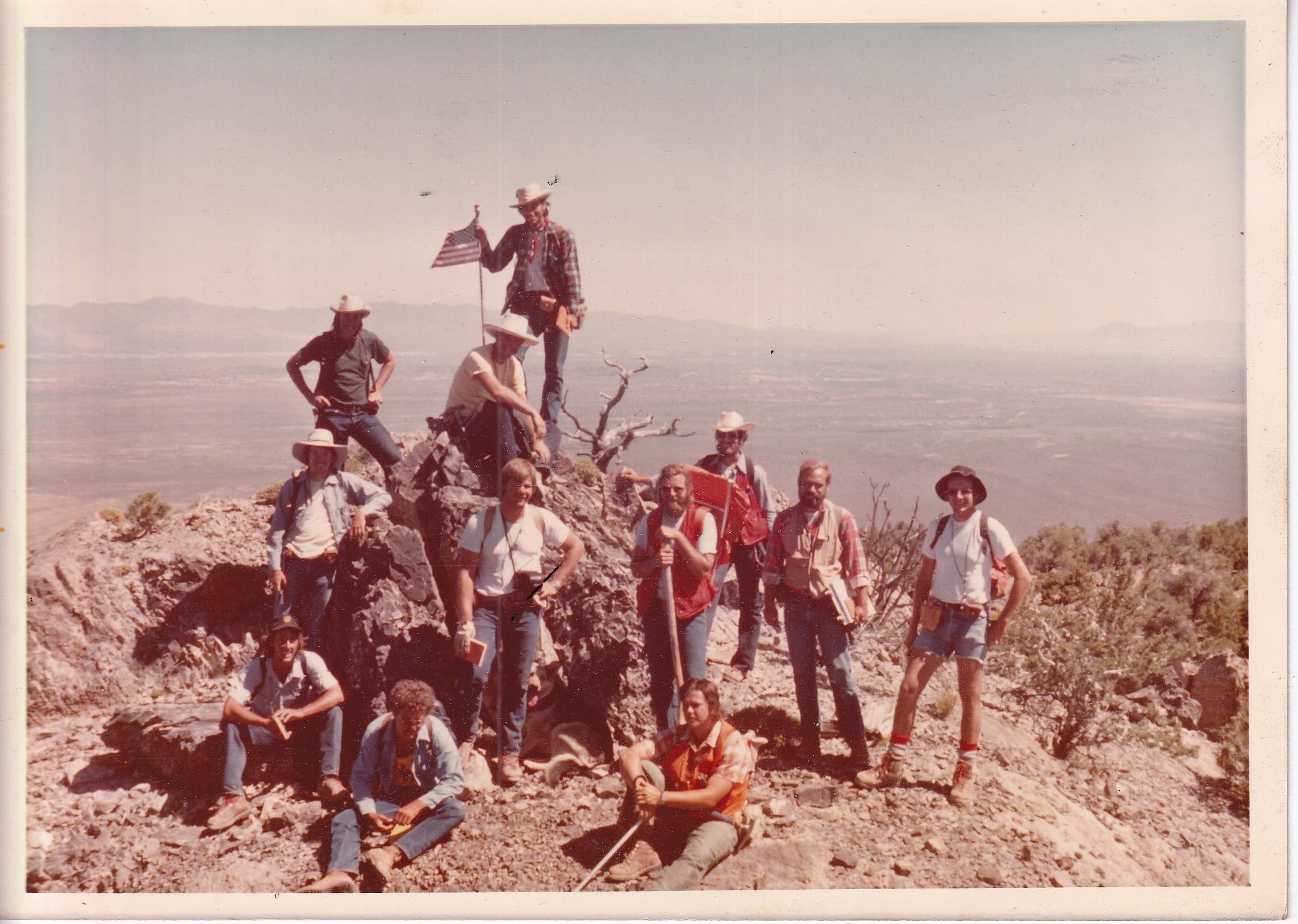 UCR Summer Field Geo Class July 1976